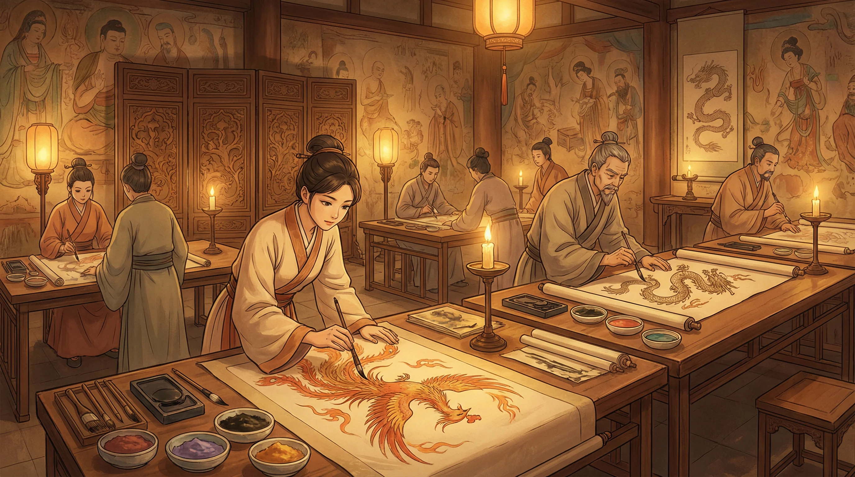 画师入驻 - 三国杀游戏规则 国风动漫画师